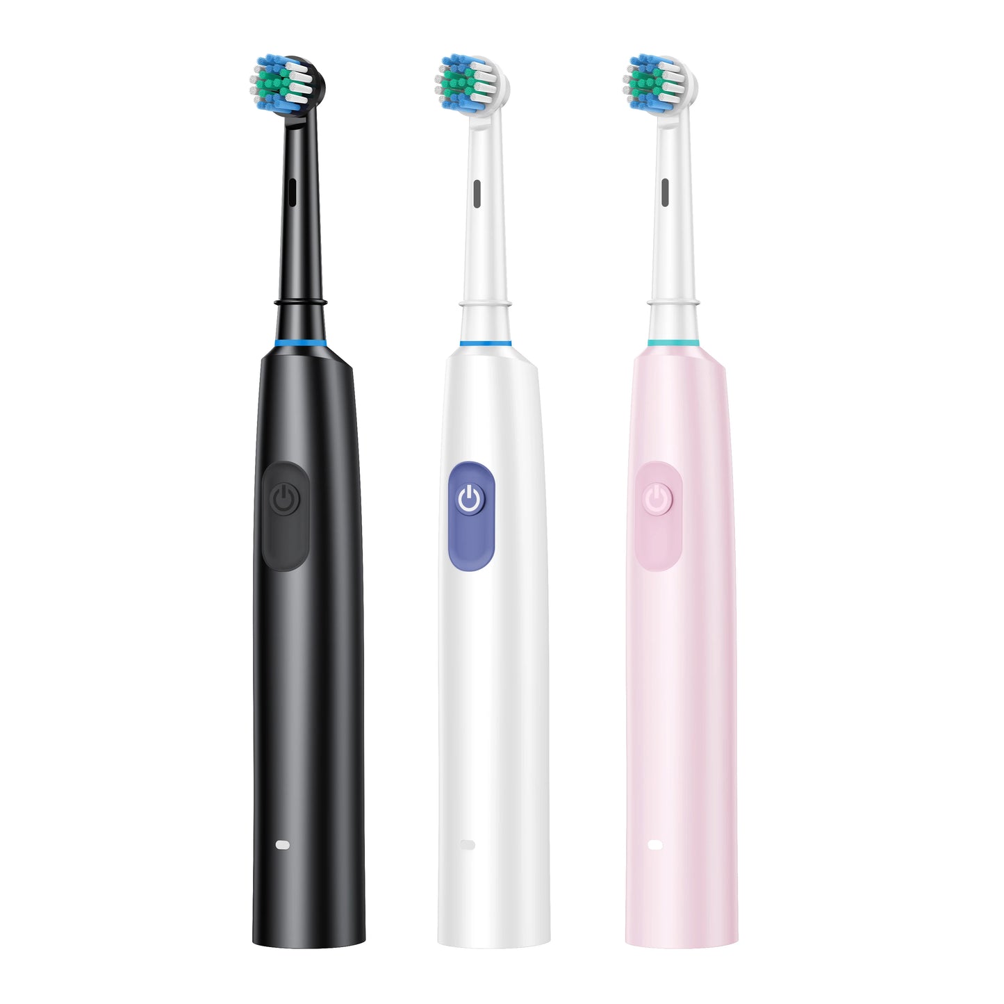 2002 Rotating electric toothbrush New 2025 Adult Timer Brush 6 Mode USB Charger Rechargeable Tooth Brushes Replacement Heads Set